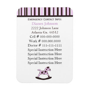 Contacto de la emergencia: Imán del premio de la