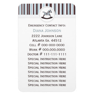 Contacto de la emergencia: Imán del premio del