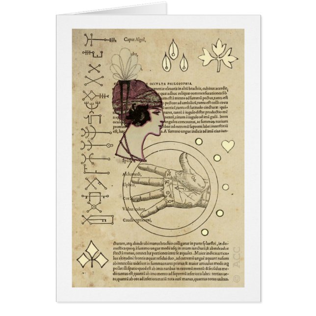 Contador de fortuna gitano (Frente)