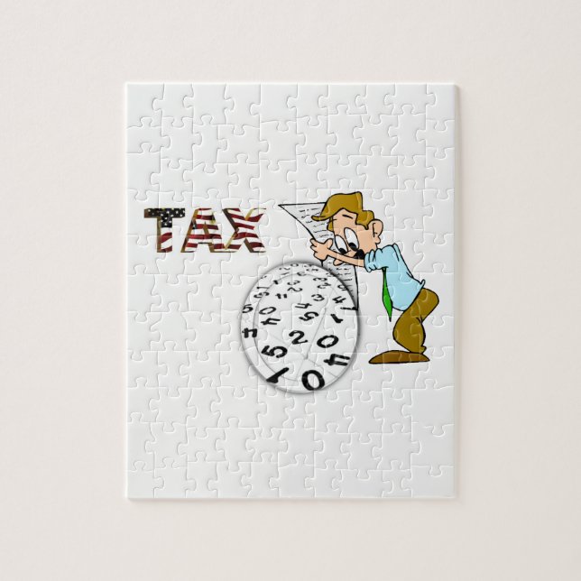 Contador del rompecabezas de Jigsaw (Vertical)