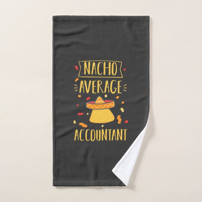 Contador promedio de Nacho (Toalla de mano)