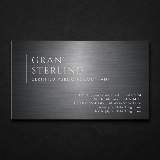 Contador Público Certificado Metallic Professional (Subido por el creador)