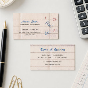 Contador Público Certificado Retro Ledger