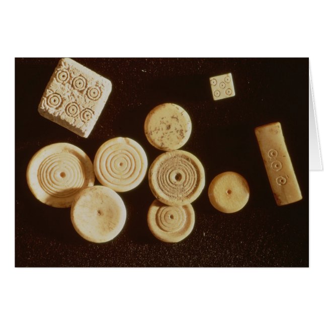 Contadores y dados, galo-romanos (Anverso (Horizontal))