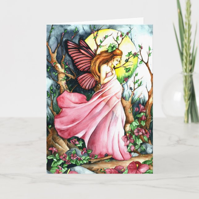 Contar con la tarjeta de felicitación (Anverso)