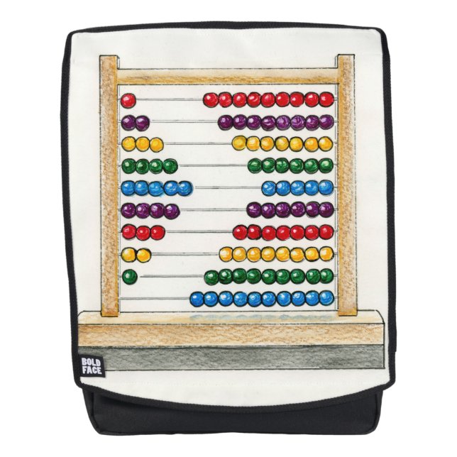 Contar conmigo diseño en una mochila (Anverso)