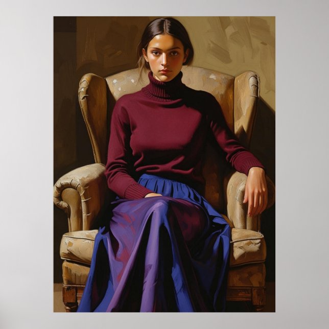 Contemplaciones Poster de gran tamaño | Arte mural (Frente)