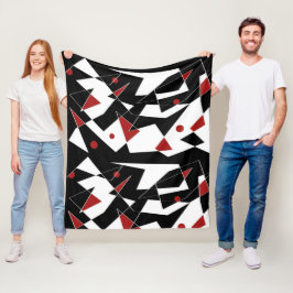 Contemplar la manta de flores de las bolas rojas