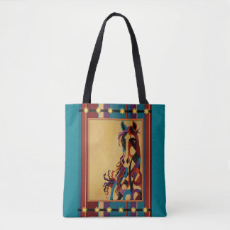 Contemporáneo de la bolsa de asas del caballo