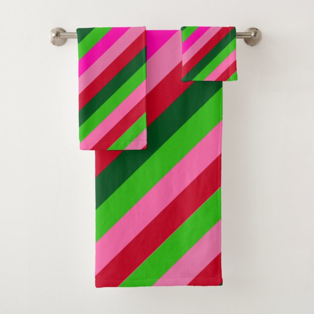 Contemporary Colors Christmas Stripes  (In situ)