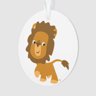 Contenido de Personalizado reducido León Ornamento