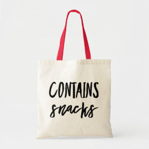 "Contiene aperitivos" Bolsa de tetas de la tienda