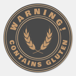 Contiene Pegatinas Alertantes De Alergia De Alimen