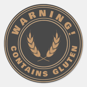 Contiene Pegatinas Alertantes De Alergia De Alimen