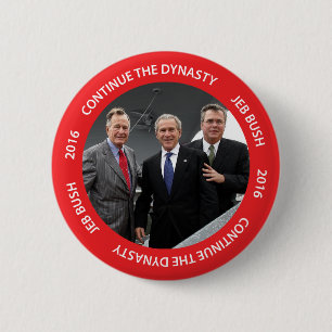 Continúe el botón de Jeb Bush 2016 de la dinast