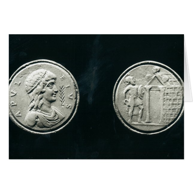 Contornir representando a Apuleius y (Anverso (Horizontal))