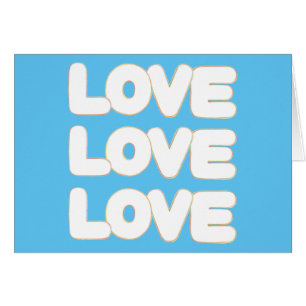 Contorno de amor, tarjetas de felicitación