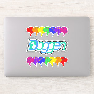 Contour Pegatina Great Danes