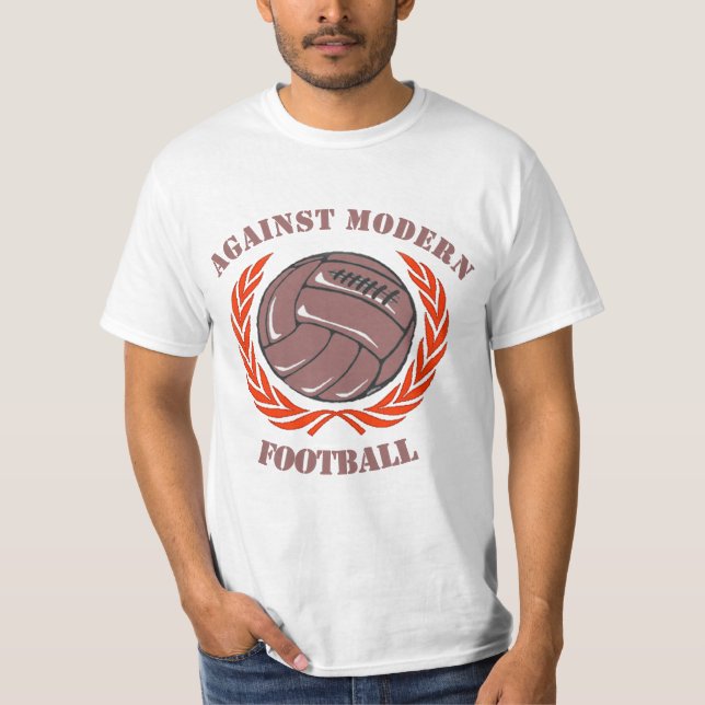 Contra la camiseta moderna de fútbol (Anverso)