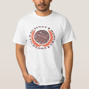 Contra la camiseta moderna de fútbol