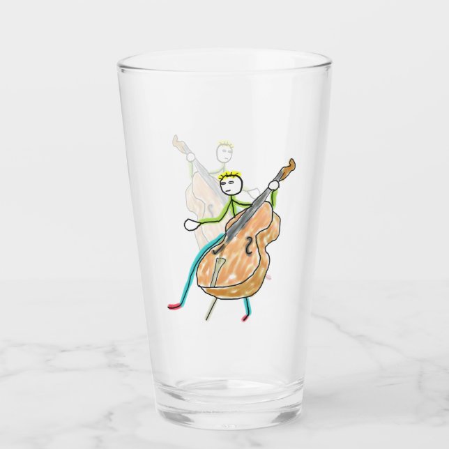 Contrabajo Stickman (Anverso)