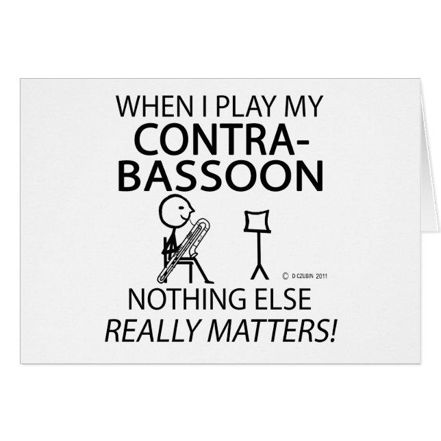 Contrabassoon nada materias otras (Anverso (Horizontal))