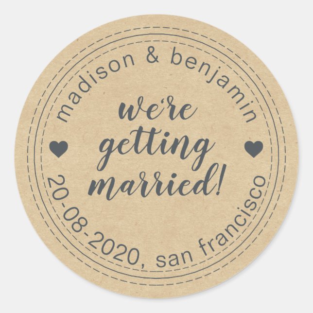 Contraer matrimonio salva el Sello para sobres de  (Anverso)