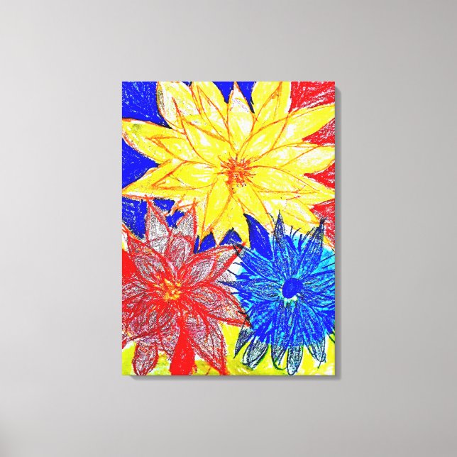 Contraste de lienzo envuelto (brillante) premium (Anverso)