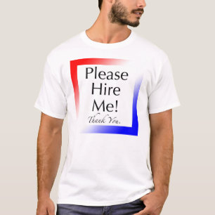 "Contráteme por favor!" - Camiseta para el (2)