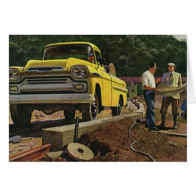 Contratista de construcción de arquitecto de negoc (Anverso (Horizontal))