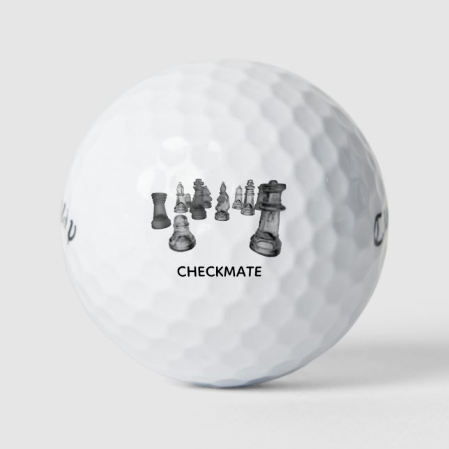Control de ajedrez para bolas de golf (Anverso)