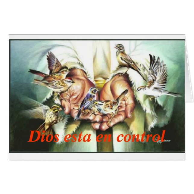 Control del en del esta de Dios (Anverso (Horizontal))