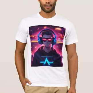 Control Dinámico DJ: Diseño de camiseta con logoti