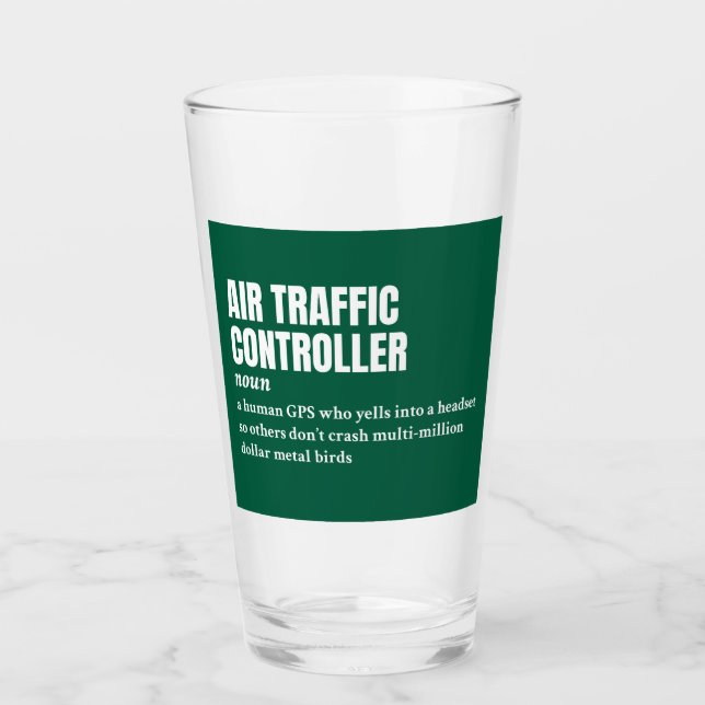 Controlador de tráfico aéreo - Definición divertid (Anverso)