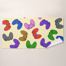 Controladoras de videojuegos coloridas