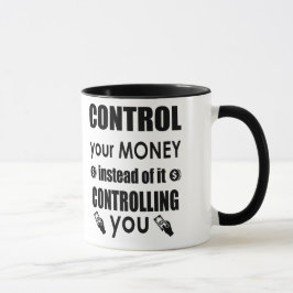 Controle su taza de café de motivación de la cita