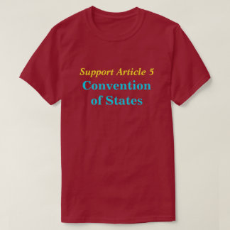 Convenio de estados, camiseta del artículo 5 de la