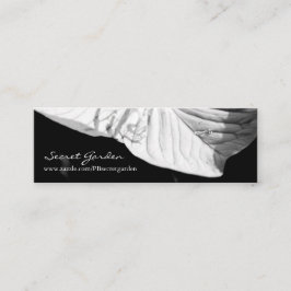 Conversación1Fotografía floral Mini tarjeta de vis