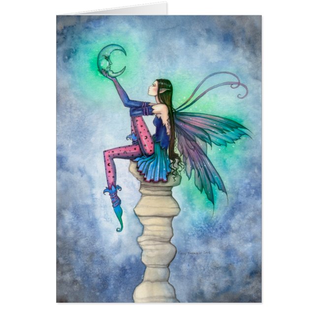 Conversación con la Hada de la Luna Arte Fantástic (Frente)