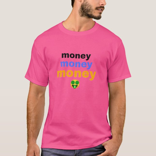 Conversaciones de dinero - Camiseta audaz y elegan (Anverso)