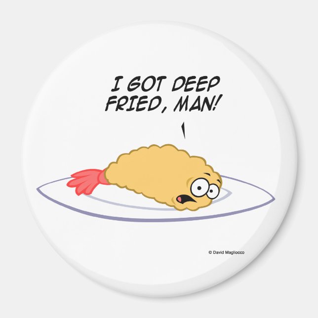 Conversando sobre imanes redondos de Tenpura (Frente)