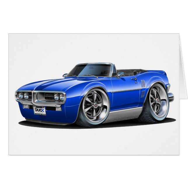 Convertible azul 1967 de Firebird (Anverso (Horizontal))