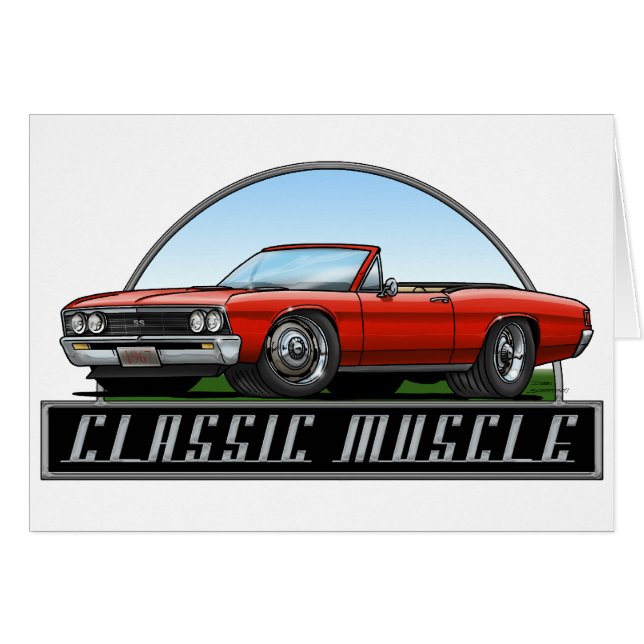 Convertible de 67 Chevelle (Anverso (Horizontal))