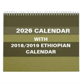 Convertidor de calendario etíope 2026 Elija país