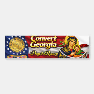 Convertir calcomanía de Georgia