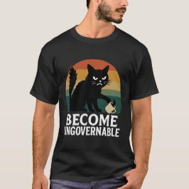 Conviértete en una camiseta de gato ingobernable