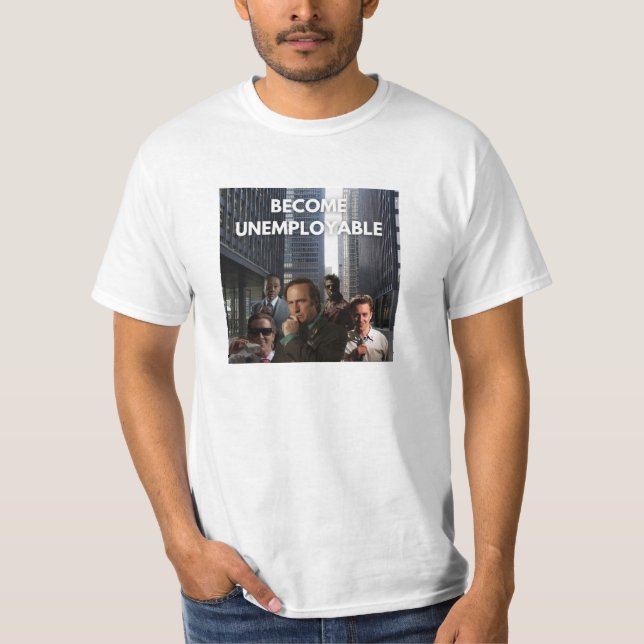 Conviértete en una camiseta inempleable (Anverso)