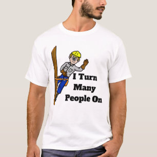 Convierto A Muchas Personas En Camisetas Electrica