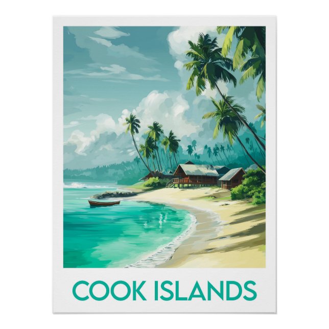 Cook Islands Poster (Anverso)