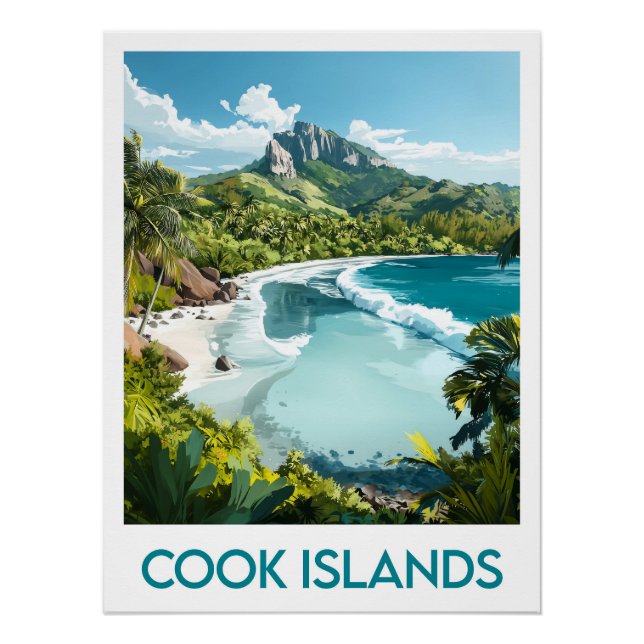 Cook Islands Poster (Anverso)